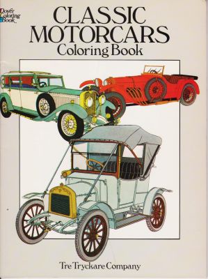 Immagine del venditore per Classic Motorcars Coloring Book venduto da Robinson Street Books, IOBA