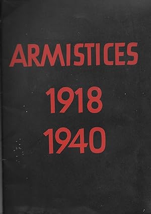 ARMISTICES 1918-1940