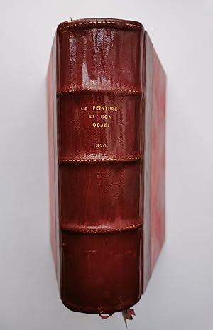 MANUSCRIT sur la peinture et traité de Mignature - 1820
