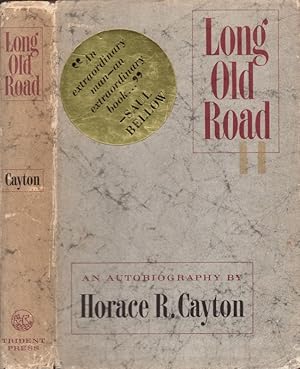 Imagen del vendedor de Long Old Road An autobiography a la venta por Americana Books, ABAA