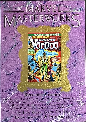 MARVEL MASTERWORKS Vol. 305 (Gold Foil Variant) - BROTHER VOODOO