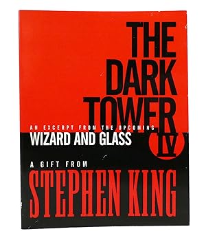 THE DARK TOWER IV WIZARD AND GLASS An Excerpt from the Upcoming Wizard and Glass