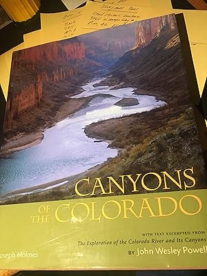 Imagen del vendedor de Canyons of the Colorado a la venta por Bristlecone Books  RMABA