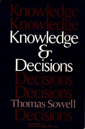 Seller image for KNOWLEDGE AND DECISIONS for sale by By The Way Books