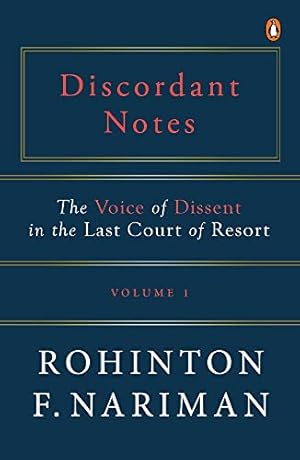 Seller image for Discordant Notes: The Voice of Dissent in the Last Court of Last Resort (1) by Nariman, Rohinton Fali [Hardcover ] for sale by booksXpress