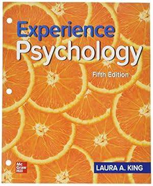 Seller image for GEN COMBO LOOSE LEAF EXPERIENCE PSYCHOLOGY; CONNECT ACCESS CARD by King, Laura [Loose Leaf ] for sale by booksXpress