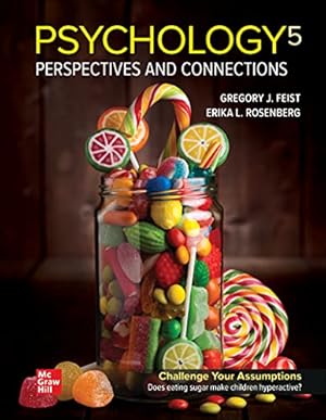 Seller image for Looseleaf for Psychology: Perspectives and Connections by Feist, Gregory, Rosenberg, Erika [Loose Leaf ] for sale by booksXpress