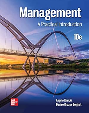 Seller image for Loose Leaf for Management: A Practical Introduction by Kinicki, Angelo, Breaux Soignet, Denise [Loose Leaf ] for sale by booksXpress