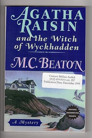 Immagine del venditore per AGATHA RAISIN AND THE WITCH OF WYCKHADDEN venduto da BOOKFELLOWS Fine Books, ABAA