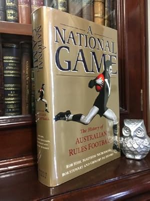 Imagen del vendedor de A National Game: The History of Australian Rules Football. a la venta por Time Booksellers