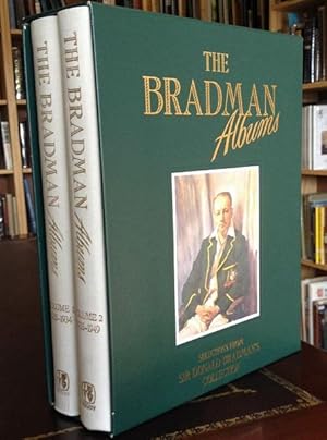 Seller image for The Bradman Albums. Selections from Sir Donald Bradman's Official Collection. Volume 1 1925-1934. Volume 2 1935-1949. for sale by Time Booksellers