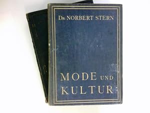 Imagen del vendedor de Mode und Kultur : Erster und Zweiter Teil. Bd. 1.: Psychologisch-sthetischer Teil, Bd. 2.: Wirtschaftlich-Politischer Teil . a la venta por Antiquariat Buchhandel Daniel Viertel