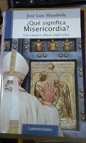 Imagen del vendedor de QU SIGNIFICA MISERICORDIA? (Madrid, 2016) a la venta por Multilibro