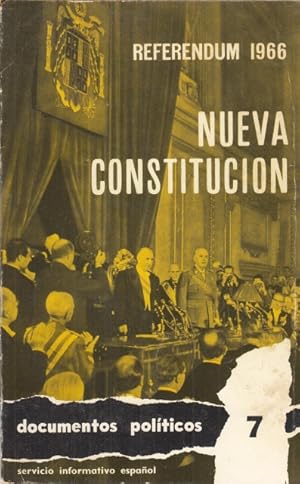 Imagen del vendedor de REFERENDUM 1966. NUEVA CONSTITUCIN a la venta por Librera Vobiscum