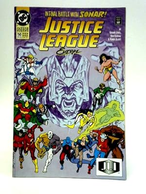 Imagen del vendedor de Justice League Europe #50: In Final Battle with Sonar! a la venta por World of Rare Books