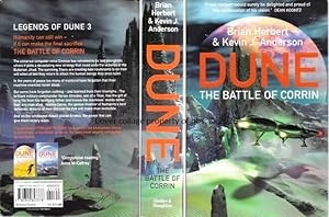 Seller image for The Battle Of Corrin: 3rd in the 'Legends Of Dune' series of books for sale by bbs