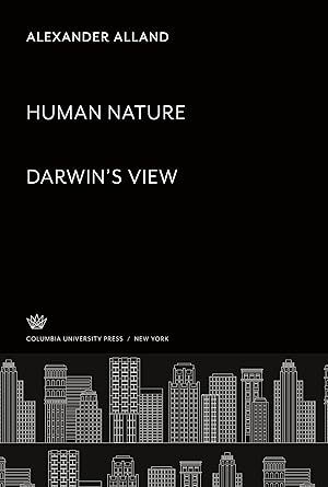 Imagen del vendedor de Human Nature: Darwin\ S View a la venta por moluna