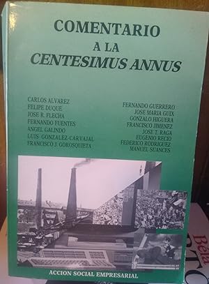 Seller image for COMENTARIO A LA CENTESIMUS ANNUS for sale by Libros Dickens