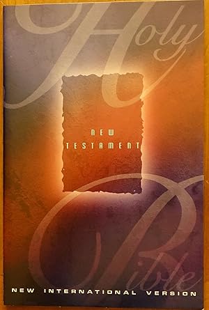 Imagen del vendedor de New Testament: New International Version a la venta por Faith In Print