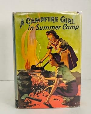 A Campfire Girl in Summer Camp