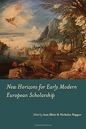 Immagine del venditore per New Horizons for Early Modern European Scholarship [Hardcover ] venduto da booksXpress