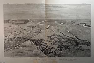 Afghan War; The Affair on the Khushk River in the Vicinity of Penjdeh. From a description by Cpt....