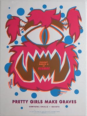 Seller image for Pretty Girls Make Graves - Concert Poster, March 6, 2005 for sale by The Book Bin