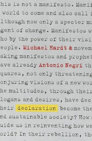 Seller image for Declaration for sale by GreatBookPrices