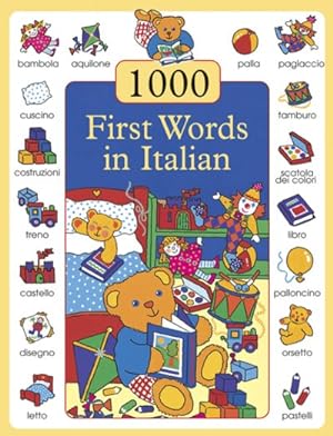 Image du vendeur pour 1000 Italian First Words mis en vente par GreatBookPricesUK