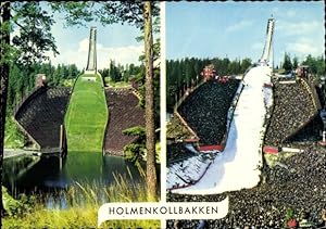 Image du vendeur pour Ansichtskarte / Postkarte Oslo Norwegen, Holmenkollen, Skisprungschanze mis en vente par akpool GmbH