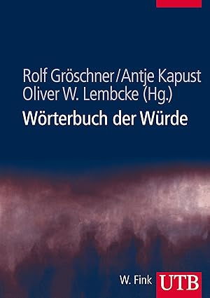 Seller image for Woerterbuch der Wrde for sale by moluna