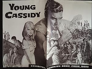 Bild des Verkufers fr Young Cassidy Pressbook 1965 Rod Taylor, Julie Christie, Edith Evans zum Verkauf von AcornBooksNH