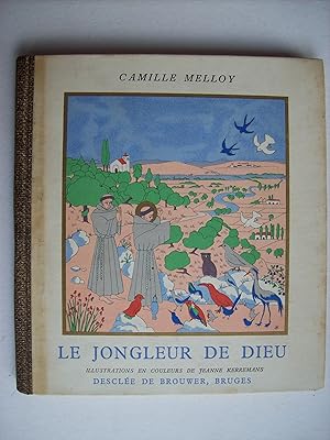 Immagine del venditore per Le jongleur de Dieu, illustrations en couleurs de Jeanne Kerremans. venduto da Philippe Moraux