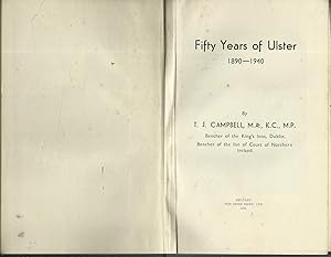 Fifty Years of Ulster 1890-1940.