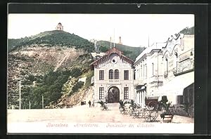 Ansichtskarte Barcelona, Alrededores, Funicular del Tibidabo