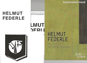Immagine del venditore per Helmut Federle - a collection of 4 invitations / documents venduto da The land of Nod - art & books