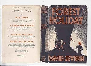 Bild des Verkufers fr Forest Holiday -by David Severn (a CRUSOE ROBINSON and the WAGGONERS Adventure )( 1946 UK 1st Edition ) zum Verkauf von Leonard Shoup