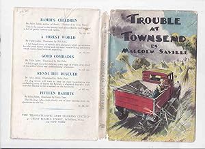Trouble at Townsend -by Malcolm Saville ( Michael and Mary Series, Book 1 )( 1945 1st Edition )