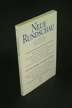 Seller image for Neue Rundschau 105. Jg, Heft 1 : Geschichte denken, Geschichte schreiben. Hrsg. von Gnther Busch, Elisabeth Ruge, Uwe Wittstock for sale by Steven Wolfe Books