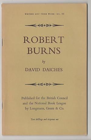 Imagen del vendedor de Robert Burns a la venta por Jeff Hirsch Books, ABAA