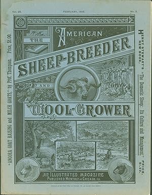 American Sheep-Breeder and Wool-Grower: An Illustrated Magazine. Vol. 23, No. 2, February, 1903