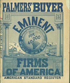 Palmers' Buyer: Eminent Firms of America: American Standard Register. Vol. 25, Oct. 19, '97