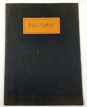 Fair Suffield. Suffield School, Suffield, Connecticut 1833-1924