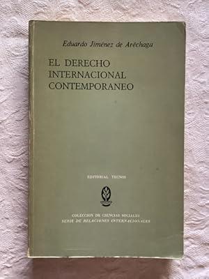 Seller image for El derecho internacional contemporneo for sale by Libros Ambig