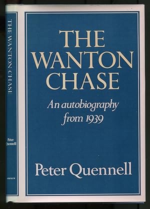 Seller image for The Wanton Chase: An Autobiography From 1939 for sale by Between the Covers-Rare Books, Inc. ABAA