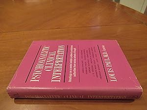 Bild des Verkufers fr Psychoanalytic Clinical Interpretation (Readings) zum Verkauf von Arroyo Seco Books, Pasadena, Member IOBA