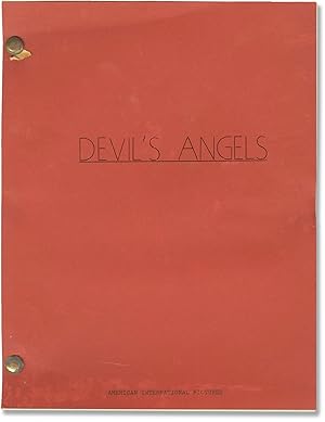 Bild des Verkufers fr Devil's Angels (Original screenplay for the 1967 film, actor Dick Miller's working copy) zum Verkauf von Royal Books, Inc., ABAA