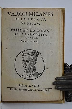 Varon Milanes de la lengua de Milan, e Prissian de Milan de la parnonzia milanesa. Stampà de noùu.