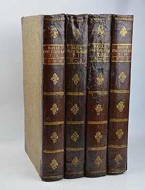 Image du vendeur pour Dictionnaire historique et critique& mis en vente par Studio Bibliografico Benacense