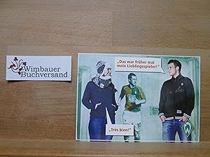 Bild des Verkufers fr Postkarte Werder Bremen Das war frher mal mein Lieblingsspieler zum Verkauf von Antiquariat im Kaiserviertel | Wimbauer Buchversand
